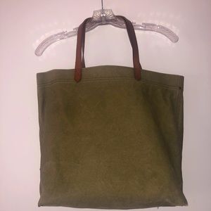 Madewell Large Canvas Transport Tote